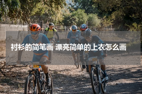 衬衫的简笔画 漂亮简单的上衣怎么画