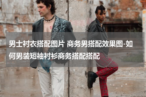 男士衬衣搭配图片 商务男搭配效果图-如何男装短袖衬衫商务搭配搭配