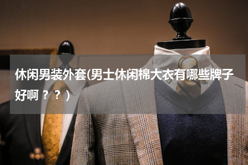 休闲男装外套(男士休闲棉大衣有哪些牌子好啊 ？？)
