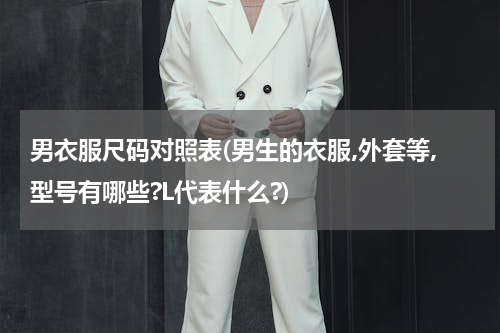 男衣服尺码对照表(男生的衣服,外套等,型号有哪些?L代表什么?)