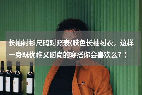 长袖衬衫尺码对照表(肤色长袖衬衣，这样一身既优雅又时尚的穿搭你会喜欢么？)