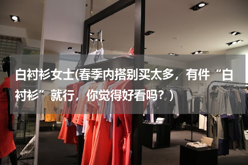 白衬衫女士(春季内搭别买太多，有件“白衬衫”就行，你觉得好看吗？)