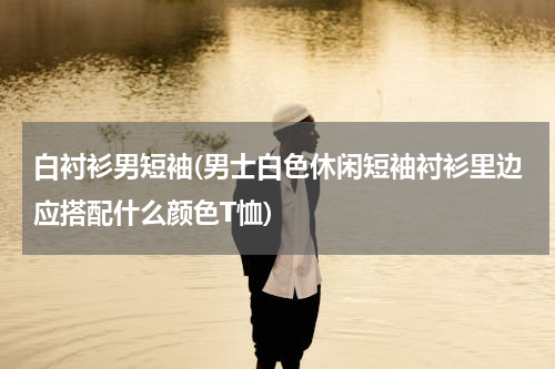 白衬衫男短袖(男士白色休闲短袖衬衫里边应搭配什么颜色T恤)