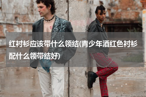 红衬衫应该带什么领结(青少年酒红色衬衫配什么领带结好)