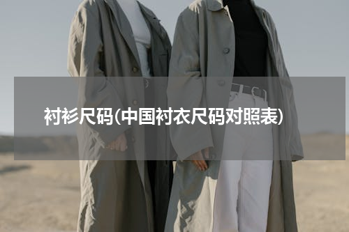 衬衫尺码(中国衬衣尺码对照表)