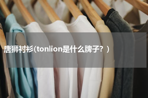 唐狮衬衫(tonlion是什么牌子？)