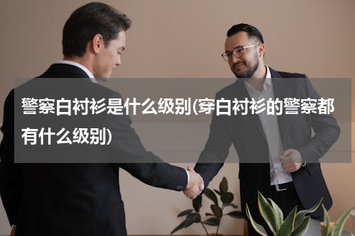 警察白衬衫是什么级别(穿白衬衫的警察都有什么级别)