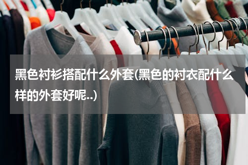 黑色衬衫搭配什么外套(黑色的衬衣配什么样的外套好呢..)