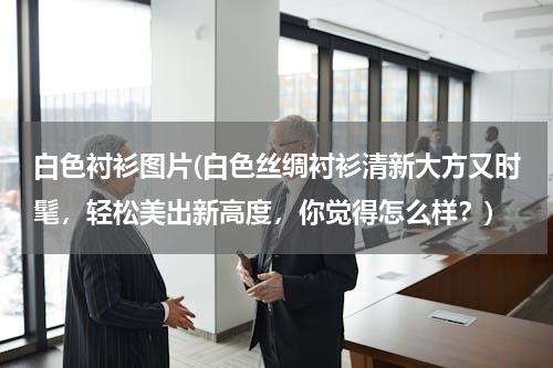 白色衬衫图片(白色丝绸衬衫清新大方又时髦，轻松美出新高度，你觉得怎么样？)
