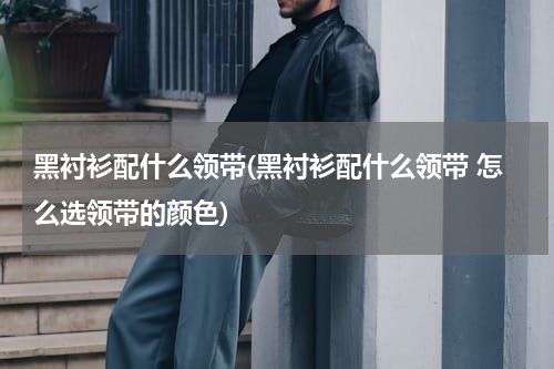 黑衬衫配什么领带(黑衬衫配什么领带 怎么选领带的颜色)