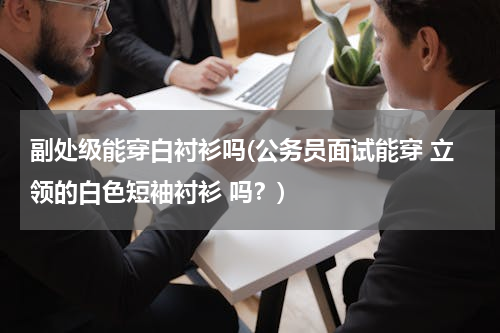 副处级能穿白衬衫吗(公务员面试能穿 立领的白色短袖衬衫 吗？)