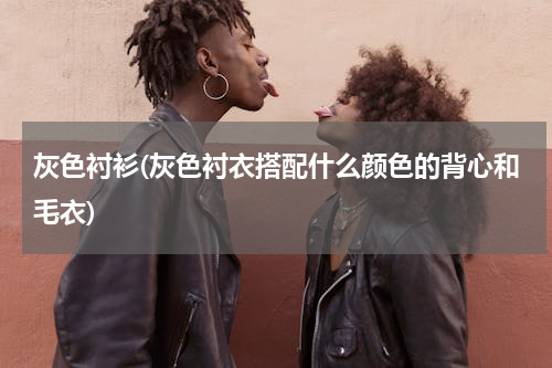 灰色衬衫(灰色衬衣搭配什么颜色的背心和毛衣)