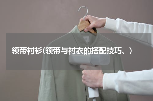领带衬衫(领带与衬衣的搭配技巧、)