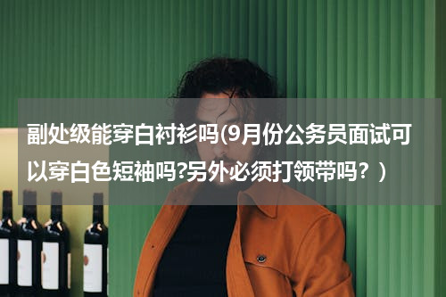 副处级能穿白衬衫吗(9月份公务员面试可以穿白色短袖吗?另外必须打领带吗？)