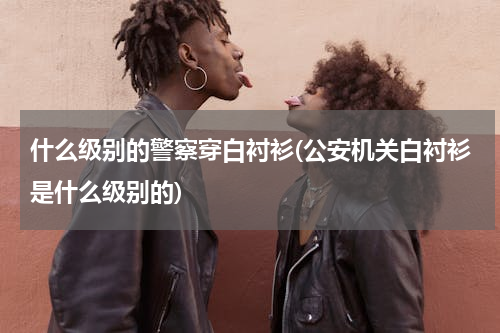 什么级别的警察穿白衬衫(公安机关白衬衫是什么级别的)