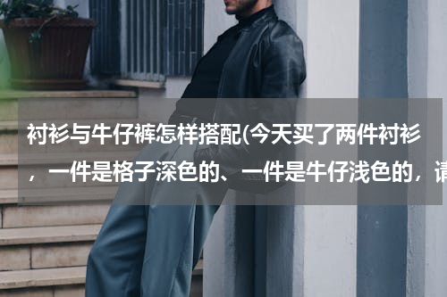 衬衫与牛仔裤怎样搭配(今天买了两件衬衫，一件是格子深色的、一件是牛仔浅色的，请问可以搭配怎样的裤子比较好看啊？)