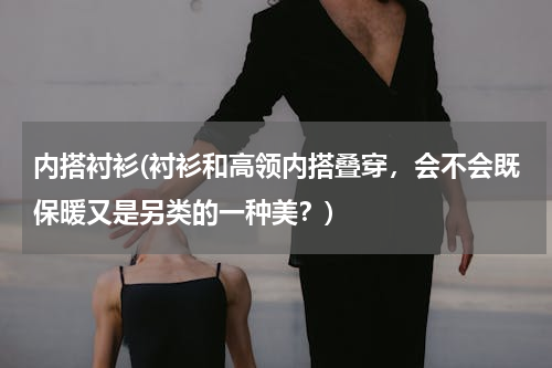 内搭衬衫(衬衫和高领内搭叠穿，会不会既保暖又是另类的一种美？)