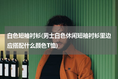 白色短袖衬衫(男士白色休闲短袖衬衫里边应搭配什么颜色T恤)