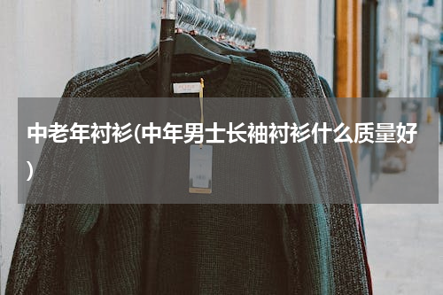 中老年衬衫(中年男士长袖衬衫什么质量好)