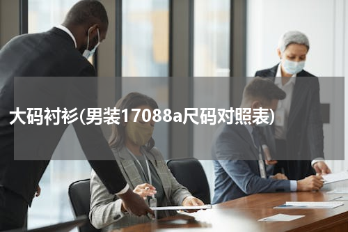 大码衬衫(男装17088a尺码对照表)