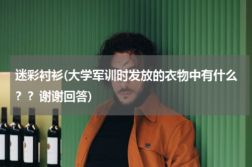 迷彩衬衫(大学军训时发放的衣物中有什么？？谢谢回答)
