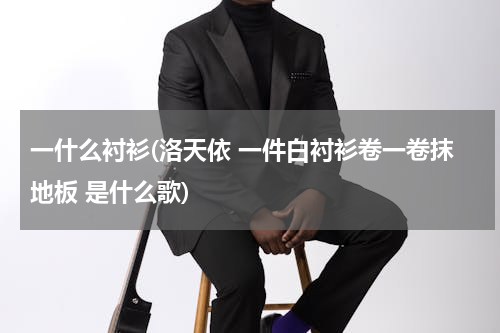 一什么衬衫(洛天依 一件白衬衫卷一卷抹地板 是什么歌)