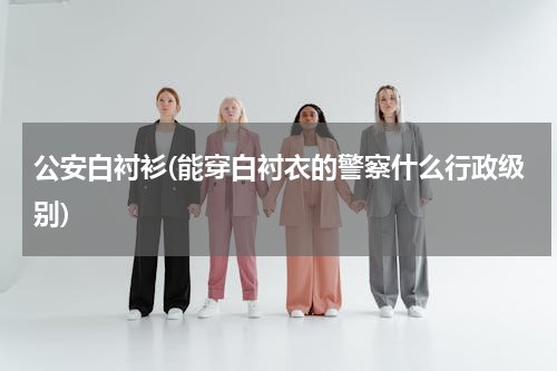 公安白衬衫(能穿白衬衣的警察什么行政级别)