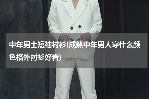 中年男士短袖衬衫(成熟中年男人穿什么颜色格外衬衫好看)