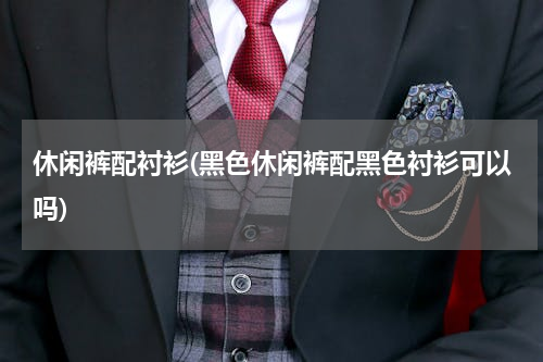 休闲裤配衬衫(黑色休闲裤配黑色衬衫可以吗)