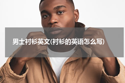 男士衬衫英文(衬衫的英语怎么写)